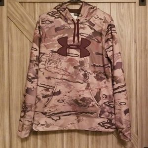 Under armour camo hoodie